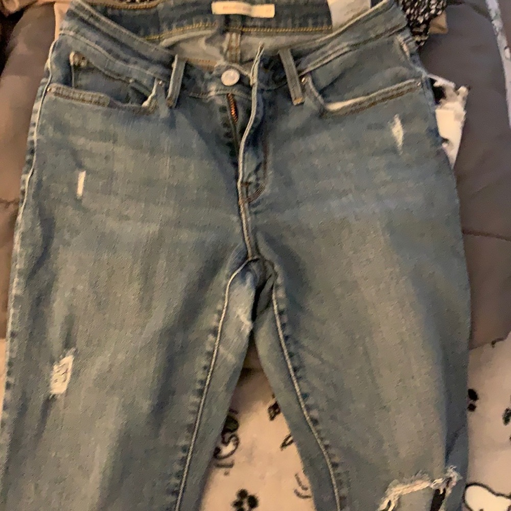 Levi 511 curvy skinny jeans